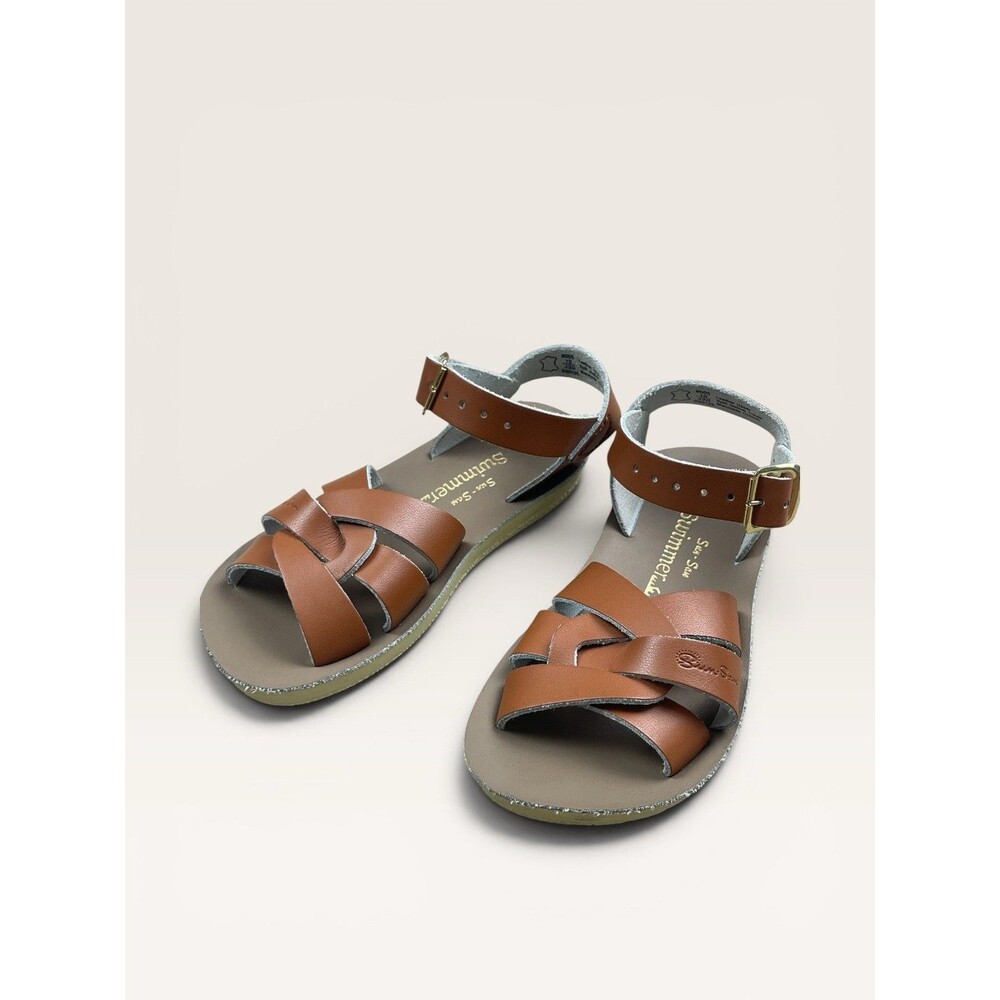 Salt Water Sandals by Hoy Sun-San Surfer - Tan - 10 Toddler Swimmer